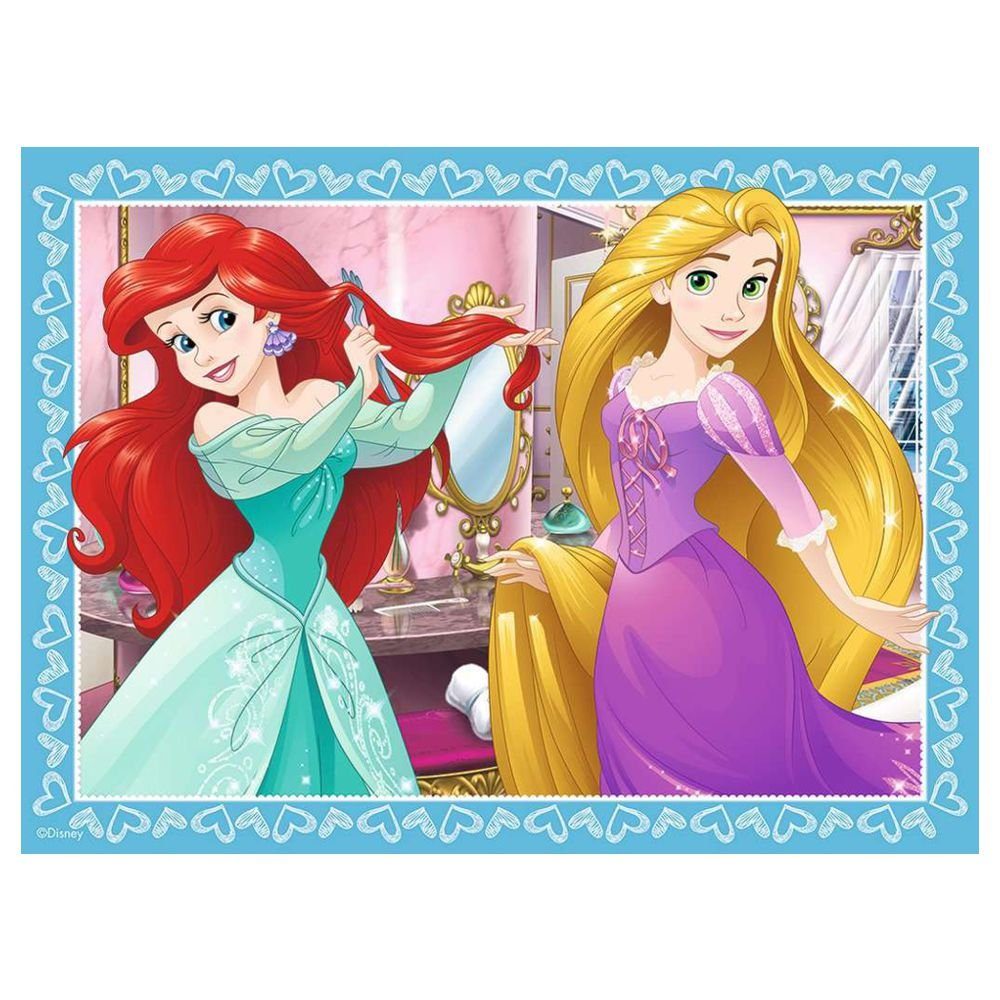 24 Disney Puzzle Princess Disney Ravensburger in 4 Box Kinder 1 Puzzle, Puzzleteile Puzzle