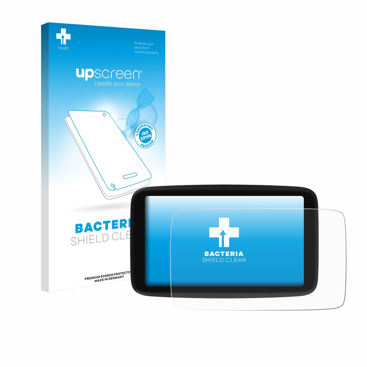 upscreen Displayschutzfolie Schutzfolie für TomTom Go Classic Lite 6", Displayschutz Schutz Folie Klar antibakteriell