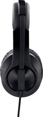 Hama PC Office Headset, Stereo, Klinke, Aux, 2 m Schwarz PC-Headset (Stummschaltung)