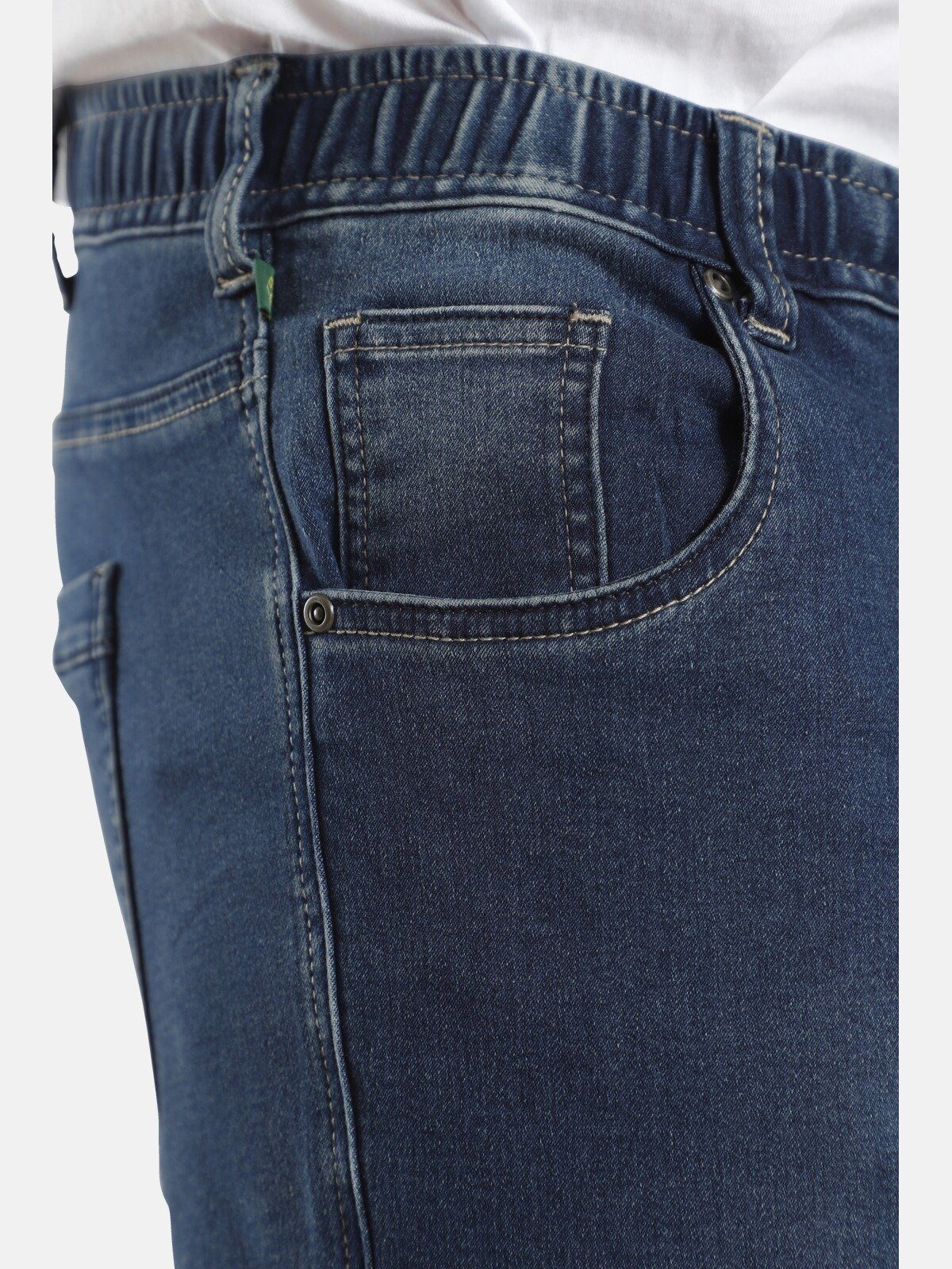 blau Colby 5-Pocket-Jeans Charles bequem KEYLAN so Jogginghose BARON wie eine