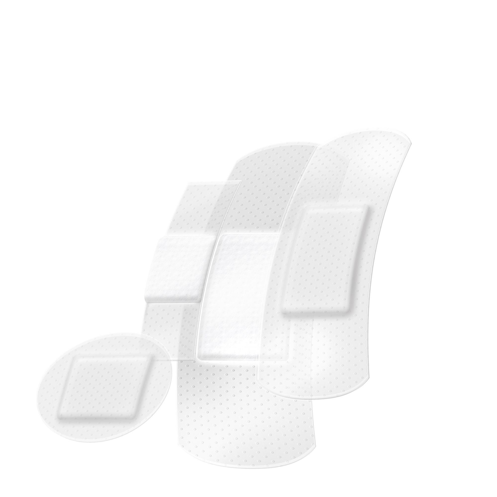 LifeMed Wundpflaster 40 Lifemed Pflaster-Strips Box halbtransparent