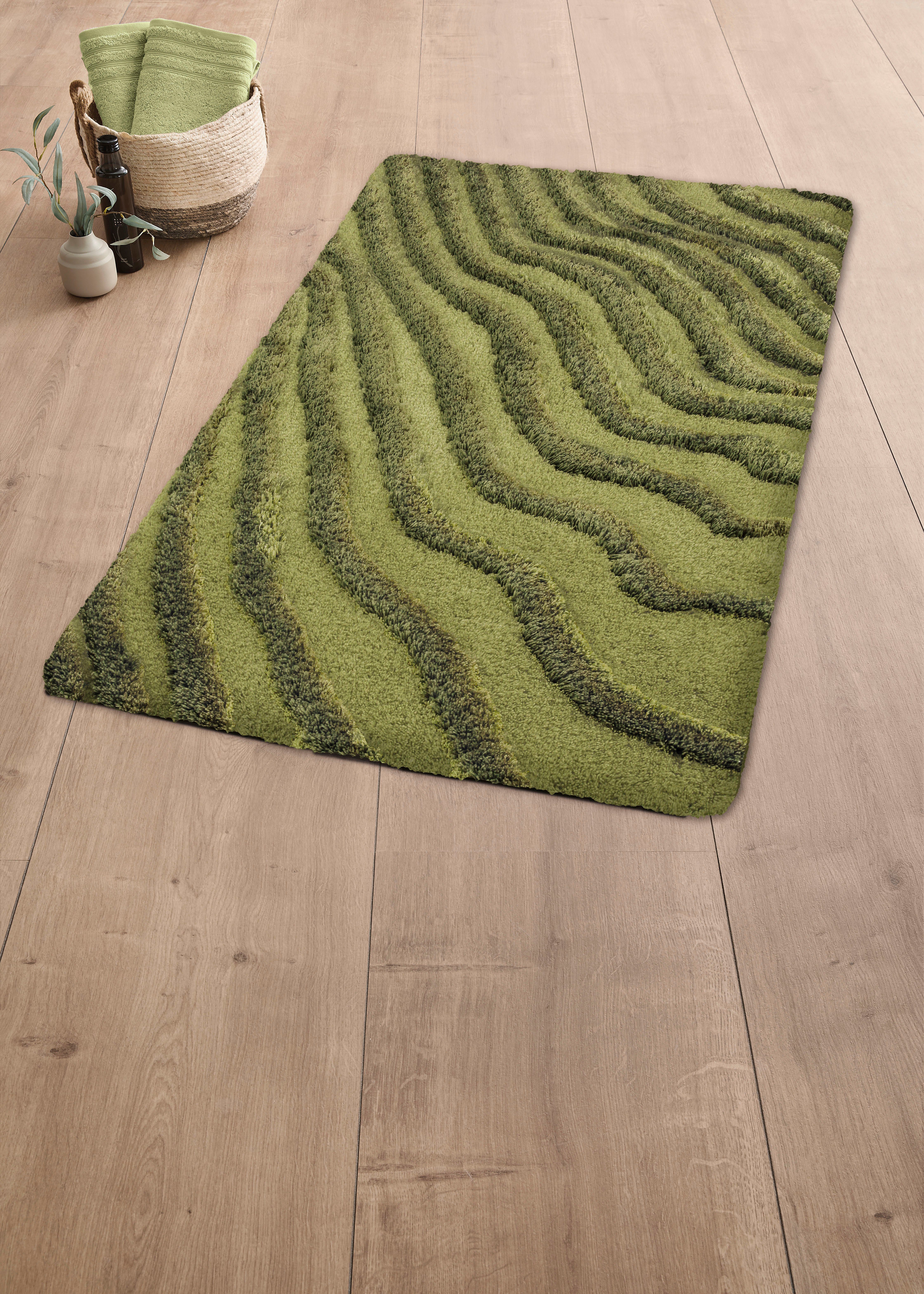 Kleine Wolke Badematte »Terrace«, rutschhemmend beschichtet, fußbodenheizun günstig online kaufen