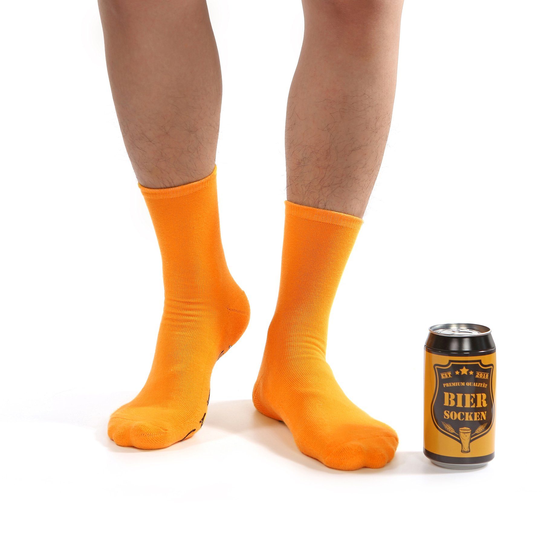 Lucadeau Freizeitsocken Geschenk Männer – Lustige Spruch-Socken in Bierdose günstig online kaufen