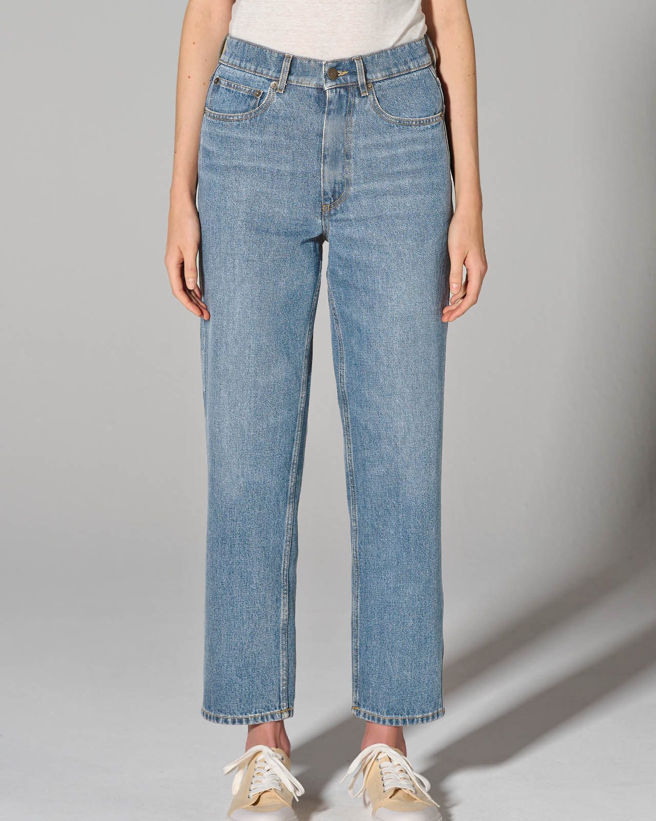 HempAge Bequeme Jeans Highrise Jeans Hanf/Biobaumwolle