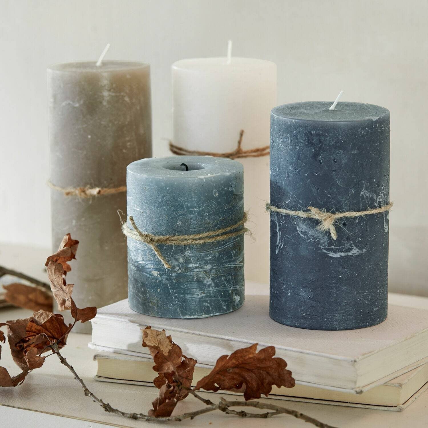 Mirabeau Stumpenkerze Kerze 4er Set Berekua bunt (4er Set, 4er Set), none günstig online kaufen