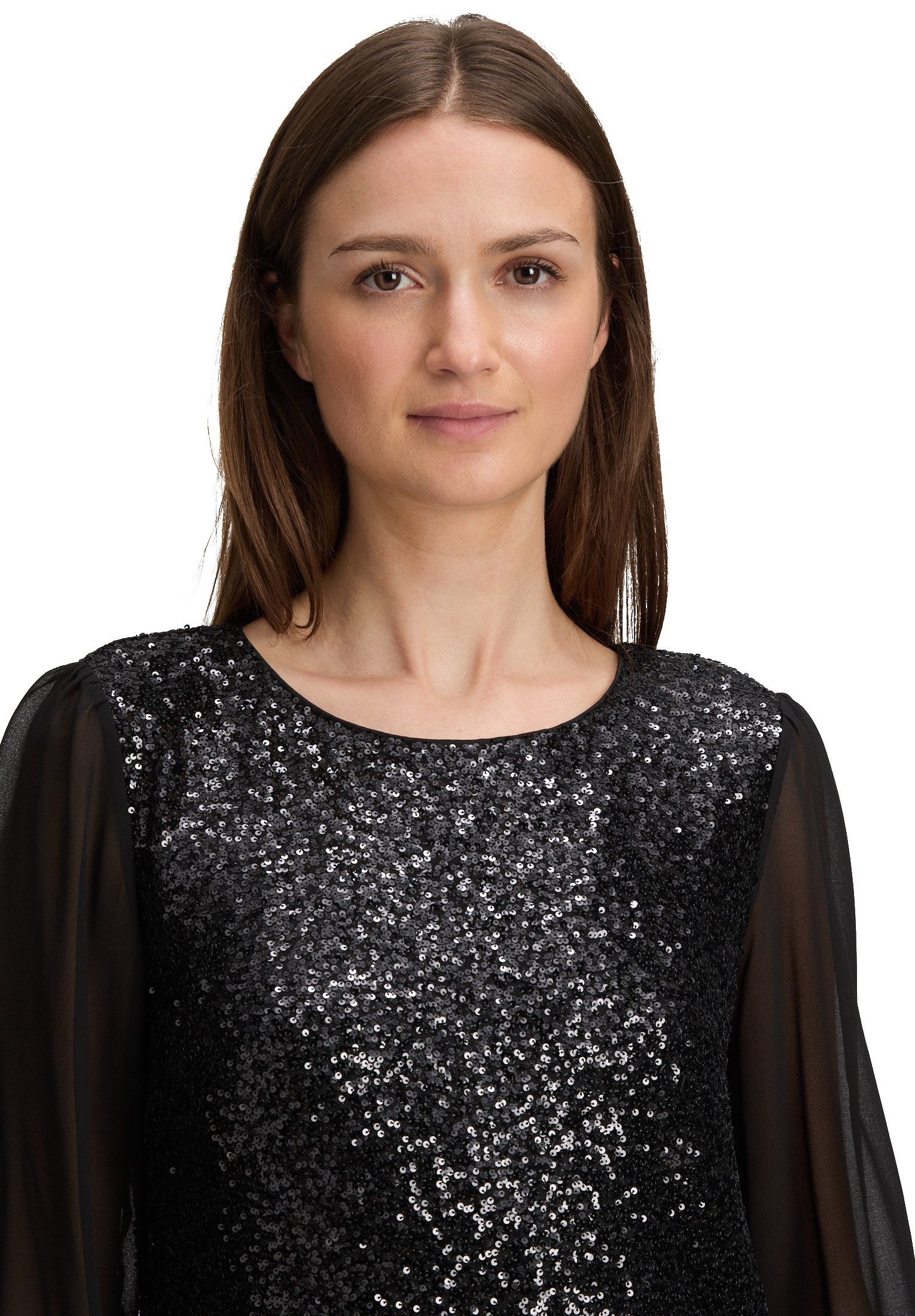 Betty&Co Partykleid Damen mit Pailletten