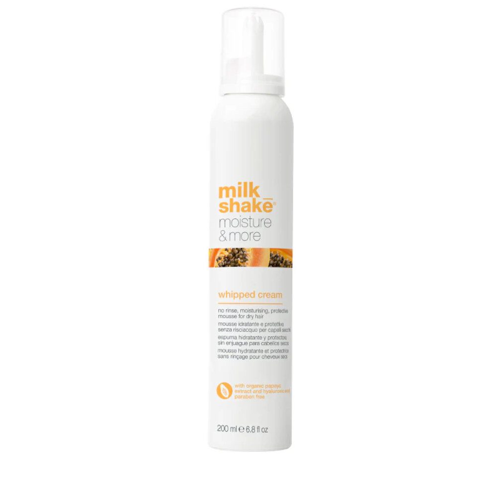 Milk Shake Haarpflege-Set feucht.spend. Leave-in-Haarmousse Moisture & More (Schlagsahne)