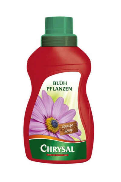 Chrysal Blumendünger Chrysal Blühpflanzen Dünger 500 ml, 500ml, 1-St., Flasche mit Dosierkappe
