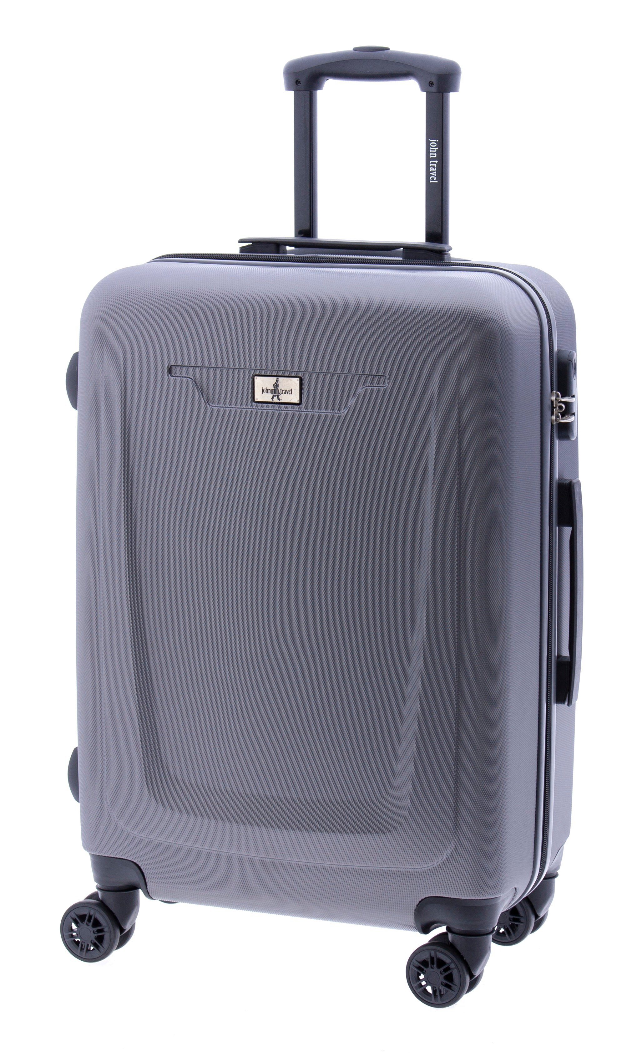 John Travel Hartschalen-Trolley Koffer - 66 cm, 4 Rollen, Volumen 72 Liter, in 5 Farben