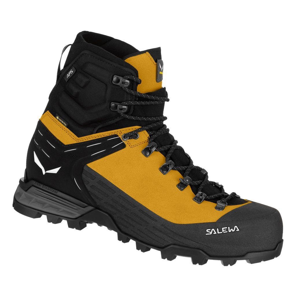 Ortles Ascent Mid GTX (Alpine, Veloursleder, wasserdicht) gold/schwarz Wanderschuh