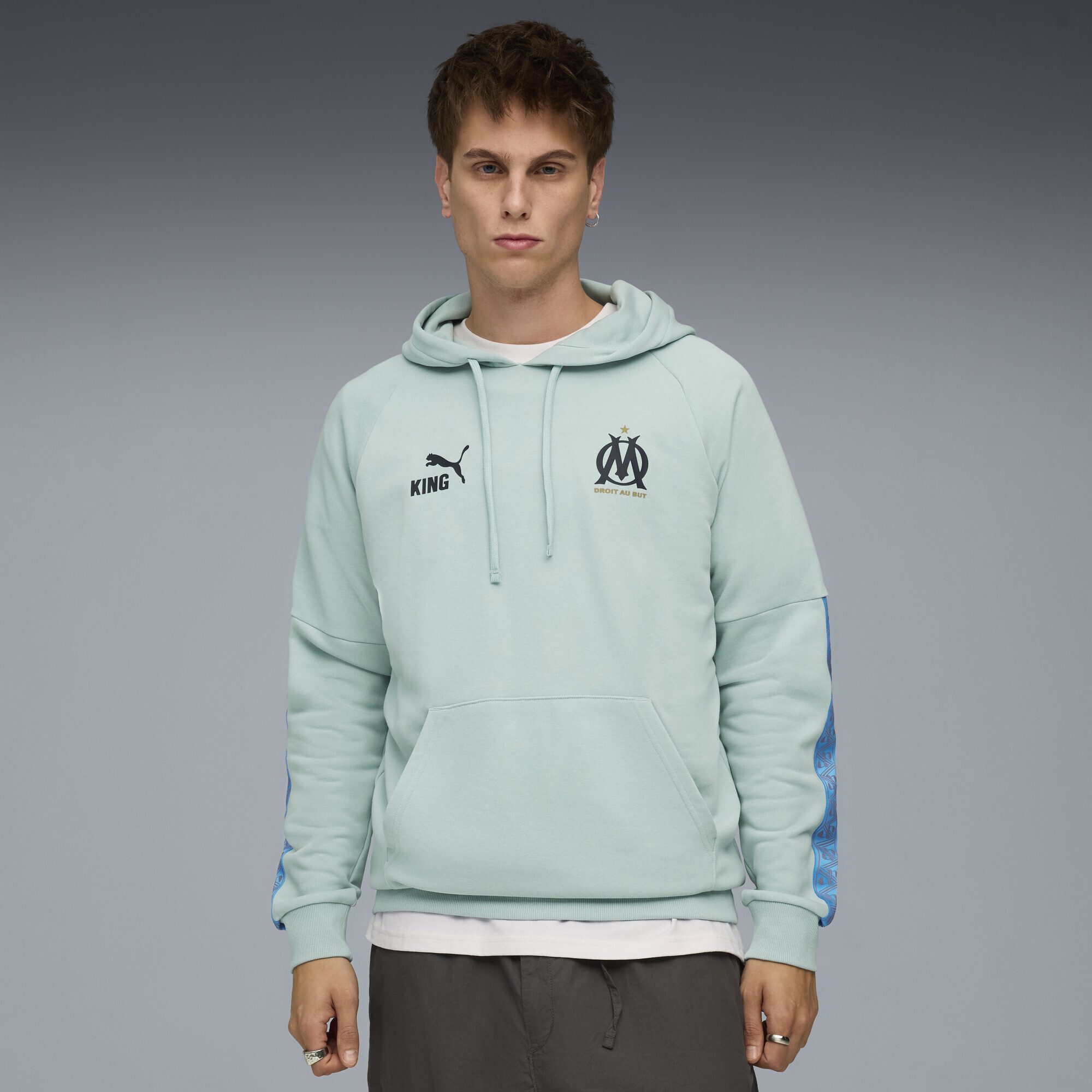 PUMA Hoodie Olympique de Marseille KING Hoodie Herren