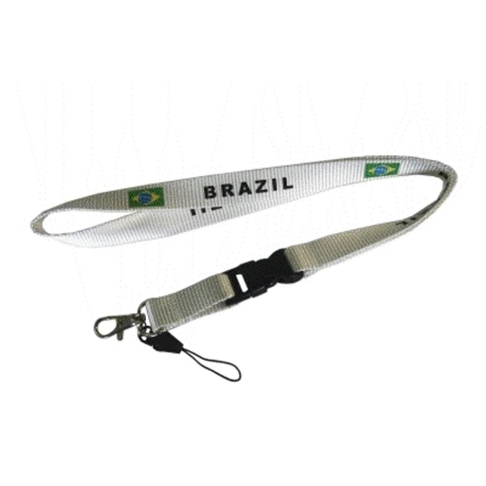 XiRRiX Schlüsselanhänger Schlüsselband zum umhängen (Lanyard, mit Japan oder Brazil Design), mit abnehmbarem Clip Verschluss
