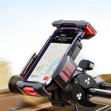JOYROOM Fahrradhalterung JR-ZS265u Handy-Halterung, (bis 7 Zoll, Smartphone Lenker Fahrrad Halterung Handy Halter für Motorrad)