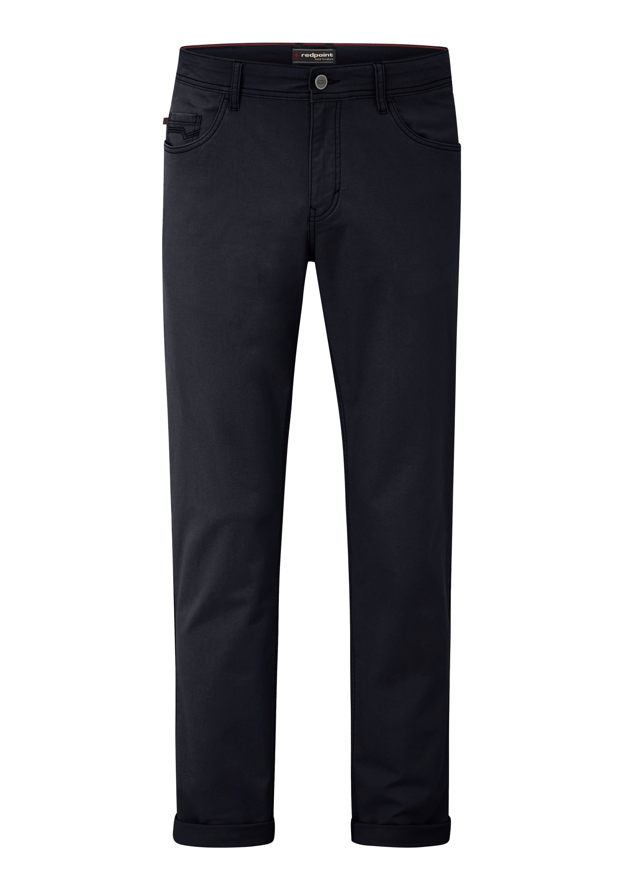 Redpoint Stoffhose MILTON Straight-Fit 5-Pocket Hose mit Stretch. Reduzierter Preis € 39,95. Unverbindliche Preisempfehlung € 59,95