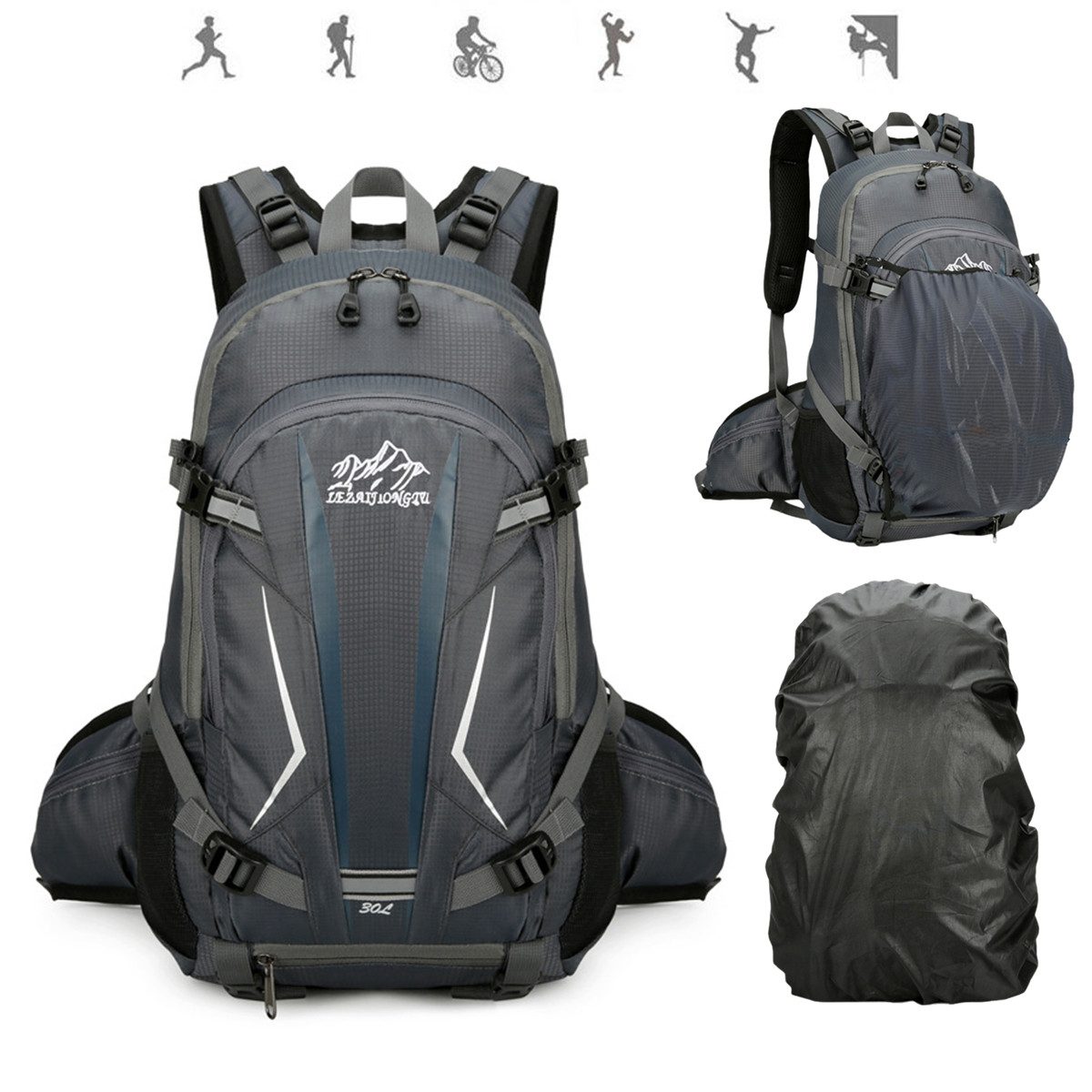 ibettertec Fahrradrucksack Radrucksack Fahrradrucksäcke Sportrucksäcke Wand günstig online kaufen