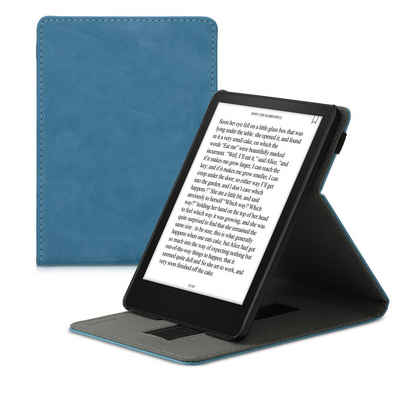 kwmobile E-Reader-Hülle Hülle für Amazon Kindle Paperwhite 11. Generation 2021, Schlaufe Ständer - e-Reader Schutzhülle - Flip Cover Case