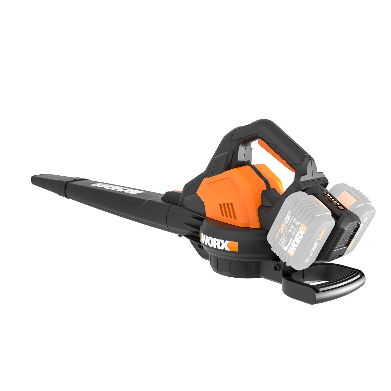 Worx Akku-Laubbläser Worx Akku-Laubbläser/Laubsauger 40V(2x20V) - günstig online kaufen