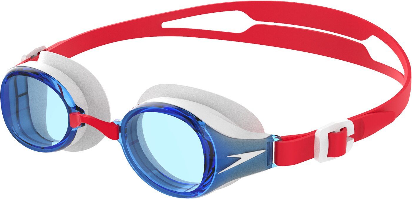Speedo Schwimmbrille Hydropure Junior RED/WHITE/BLUE.