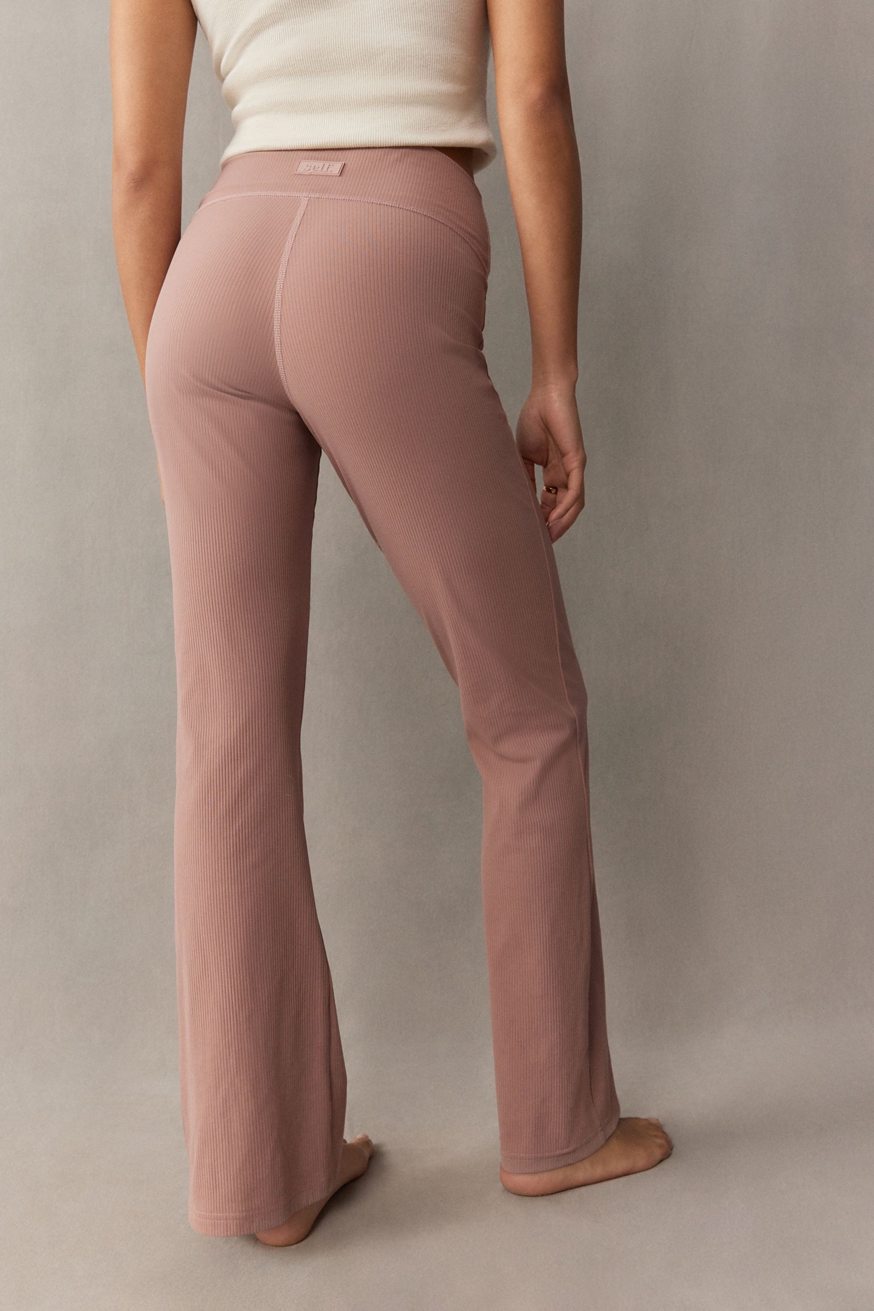 self Leggings Self. Weite gerippte Leggings günstig online kaufen