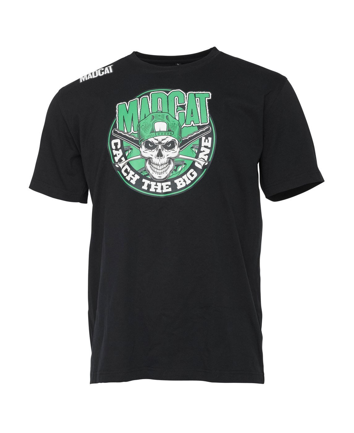 MADCAT T-Shirt Madcat Skull T-Shirt Black - Angelshirt