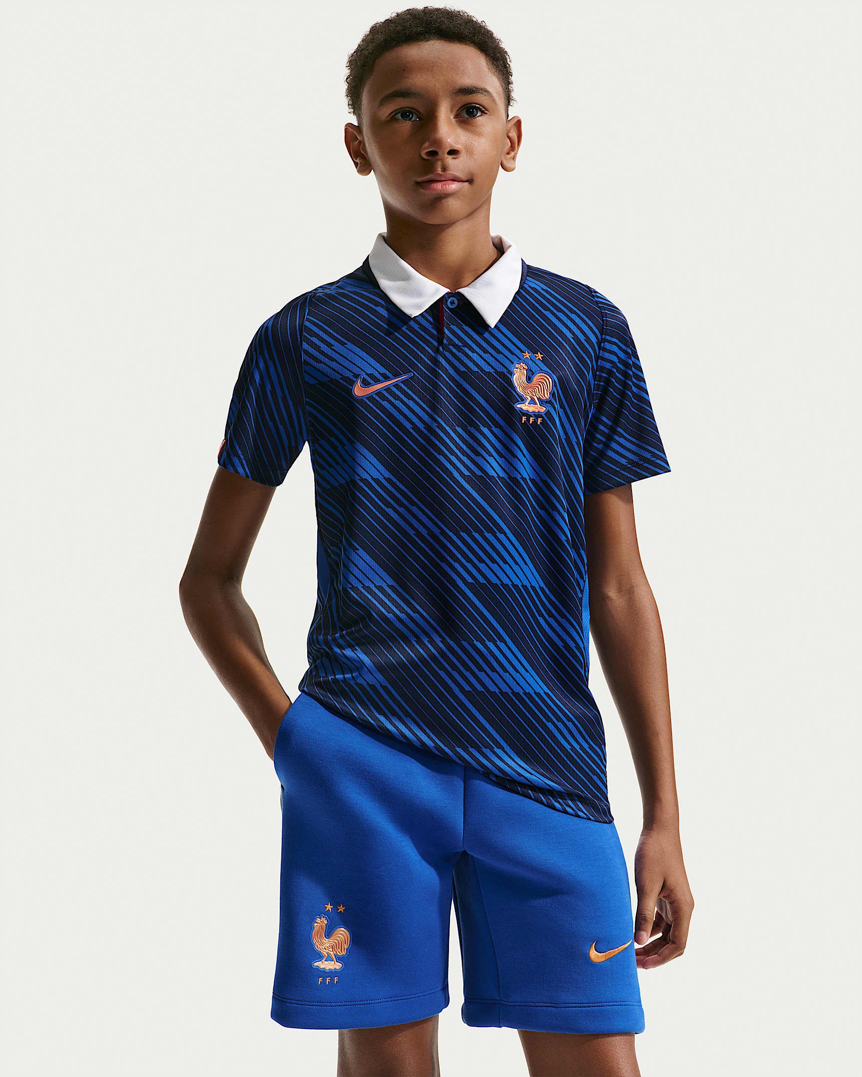 Nike Fußballtrikot Frankreich 2026 Heimstadion Replika-Fußballtrikot (Kinder) Für Kinder und Jugendliche