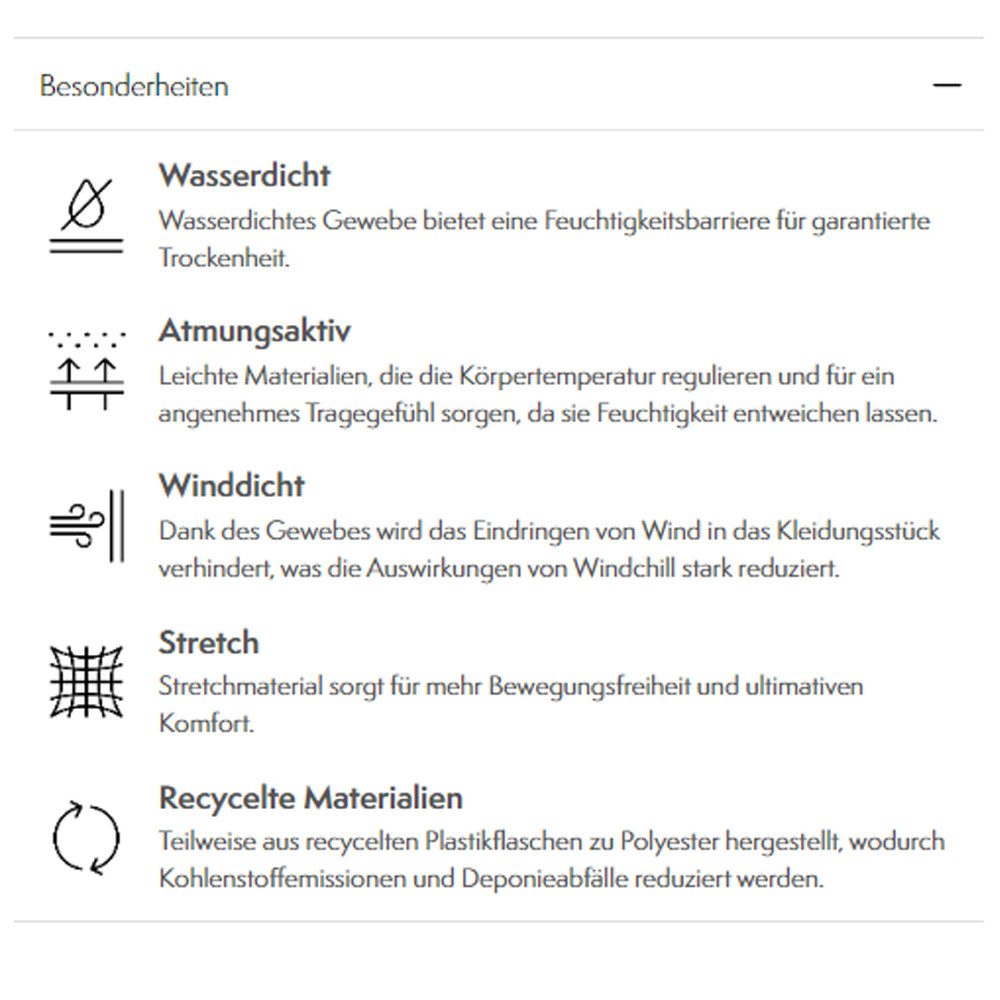 Craghoppers Hardshelljacke Craghoppers - wasserdichte 2 Lagen AquaDry Jacke günstig online kaufen