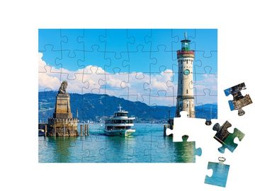 puzzleYOU Puzzle Lindau am Bodensee in Bayern, 48 Puzzleteile, puzzleYOU-Kollektionen Deutschland