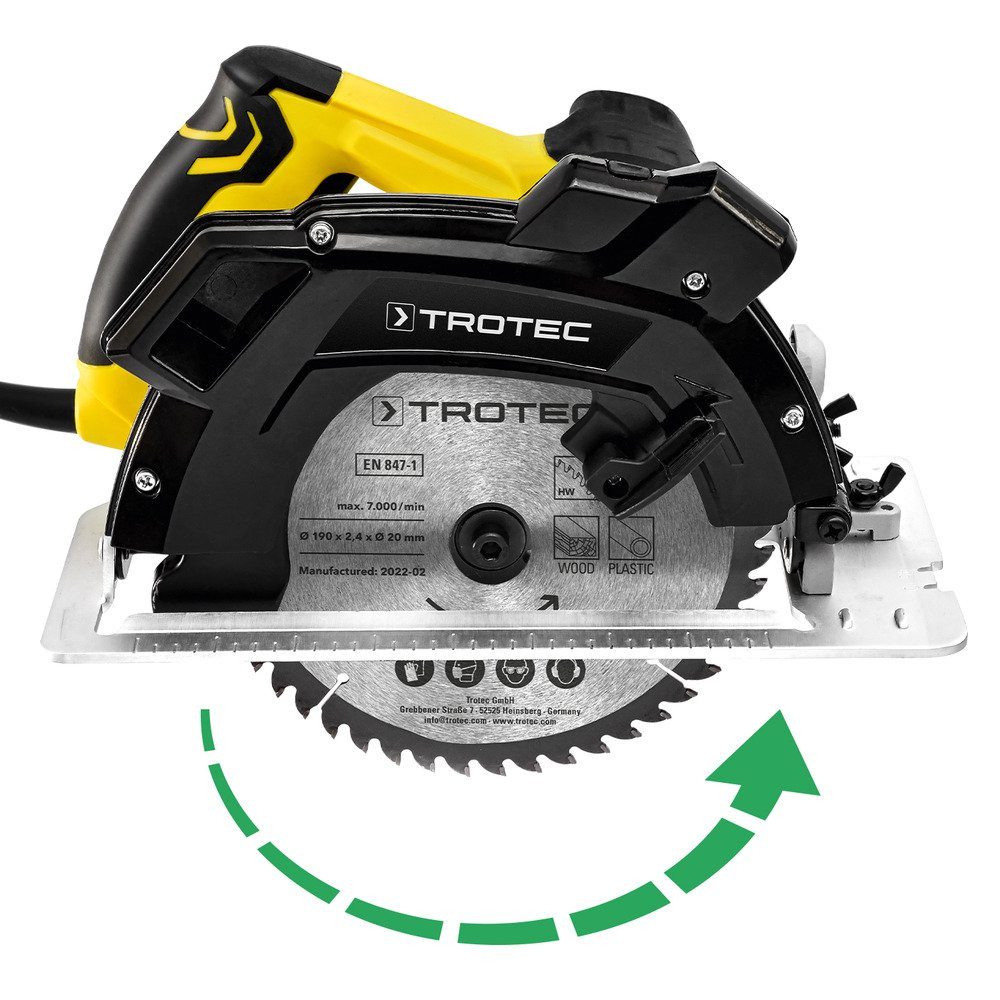 TROTEC Handkreissäge PCSS 10-1400 günstig online kaufen