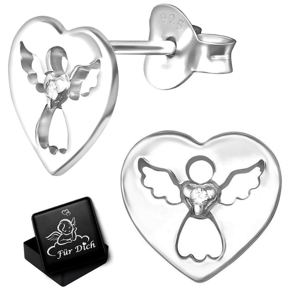 VONALA Schwestern Kette 925 Sterling Silber Herz Anhänger Halskette
