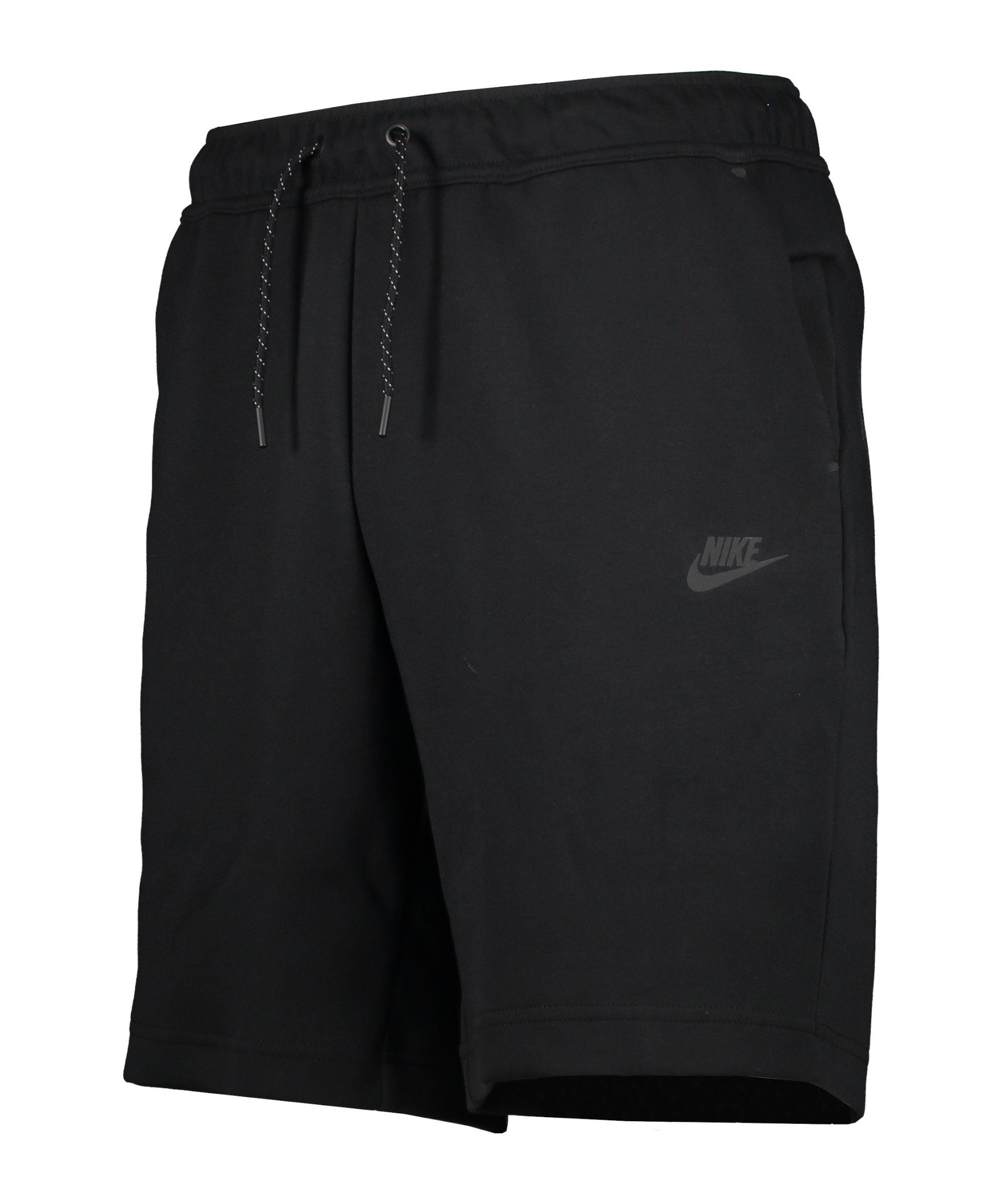 schwarz Nike Jogginghose Tech Fleece Sportswear Short