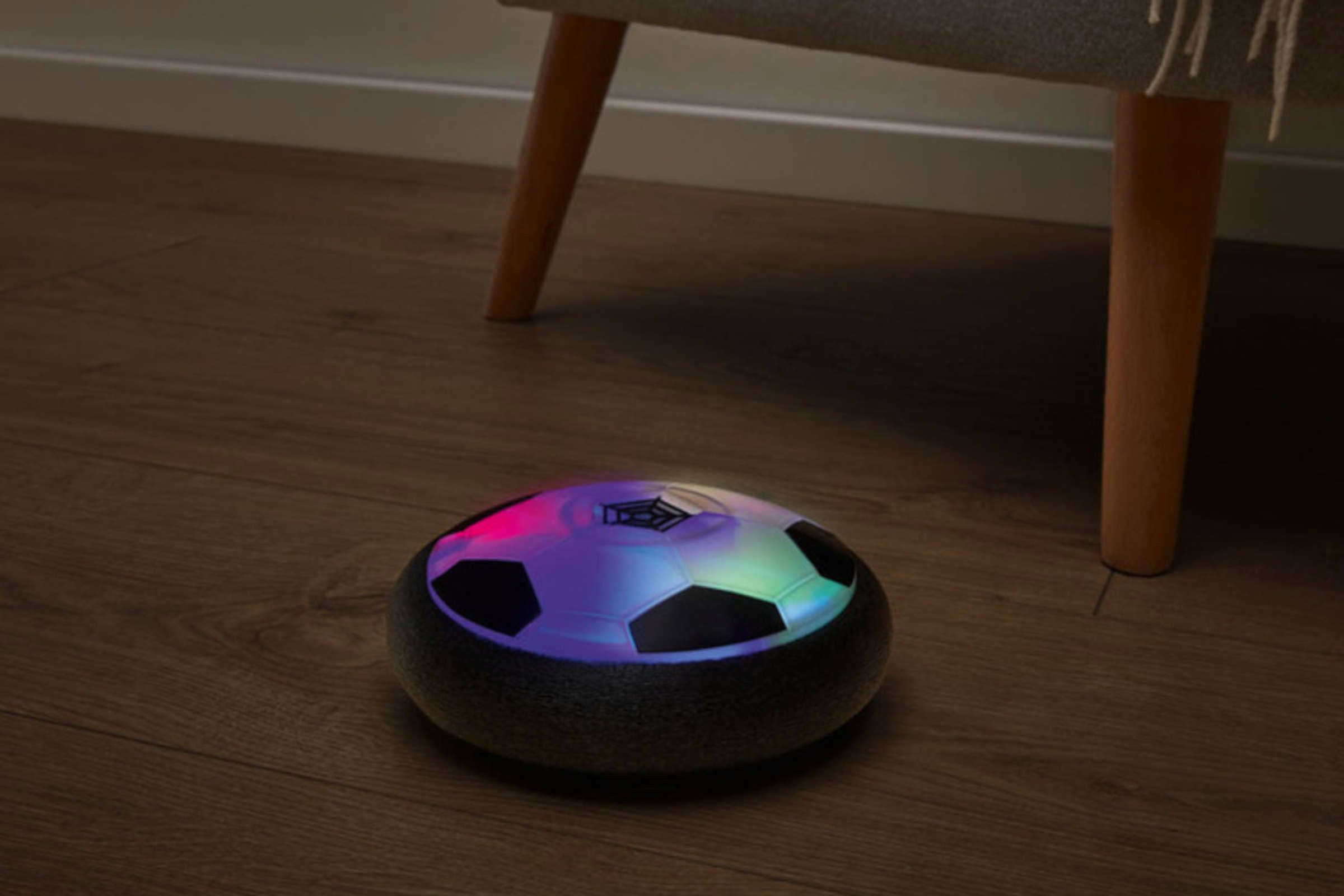 crivit Fußball Crivit Air Power Luftkissen-Fußball 360° Schaumstoff LED zuschaltbar (1-St)