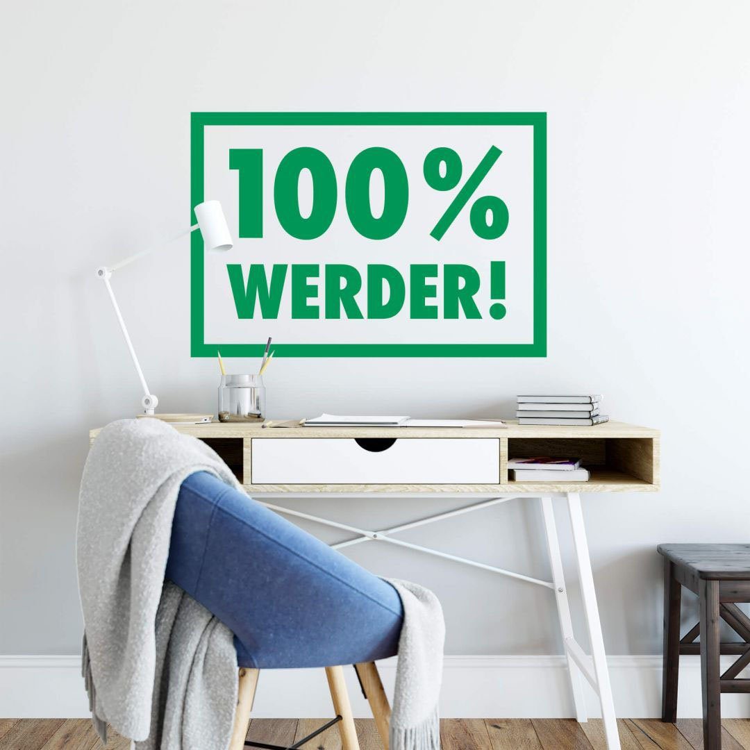 Wandtattoo Wall-Art 100% Werder Bremen (1 St)