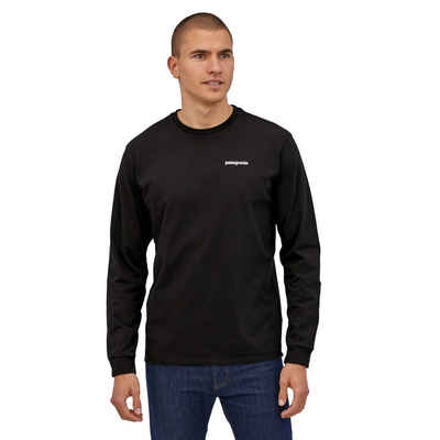 Patagonia Langarmshirt Patagonia Herren Langarmshirt L/S P-6 Logo Responsibili-Tee Adult