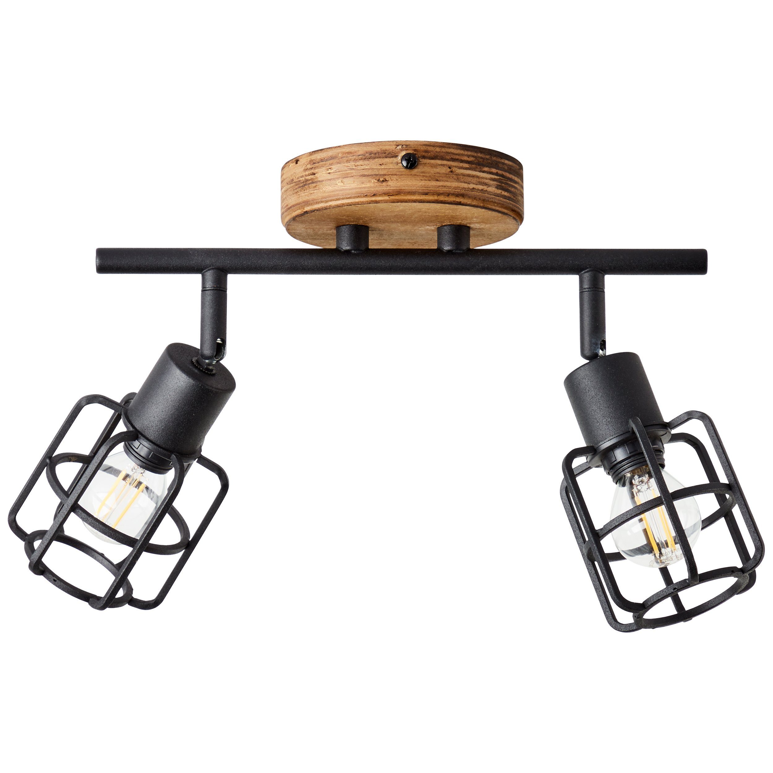 Brilliant Deckenstrahler Gwen, ohne Leuchtmittel, B 33 cm, 2 x E14, schwenk günstig online kaufen
