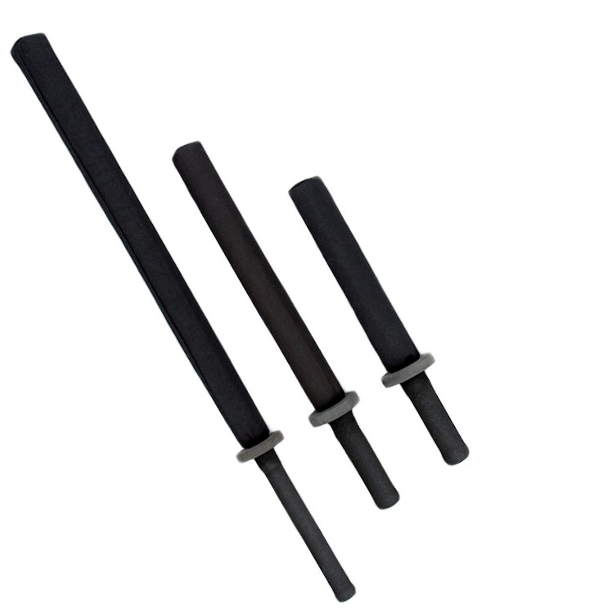 BAY-Sports Holzschwert Chanbara Trainingsschwert Schaumstoff Überzug Übungsschwert Soft Sport (44, 60 oder 95 cm, 1 Stück), Keine Verletzungsgefahr durch Schaumstoffmantel, biegsam, 3 Längen
