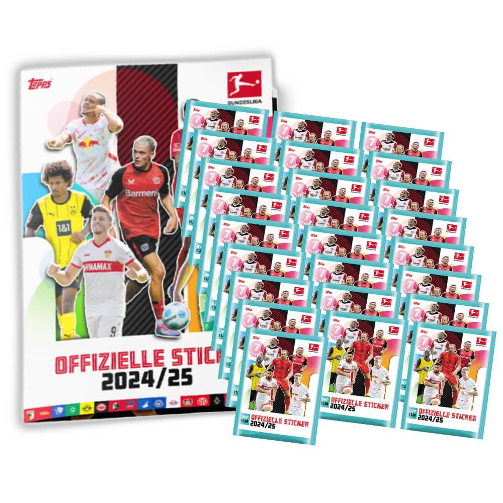Sammelkarte Topps Bundesliga Sticker 2025 - Fußball Sammelsticker