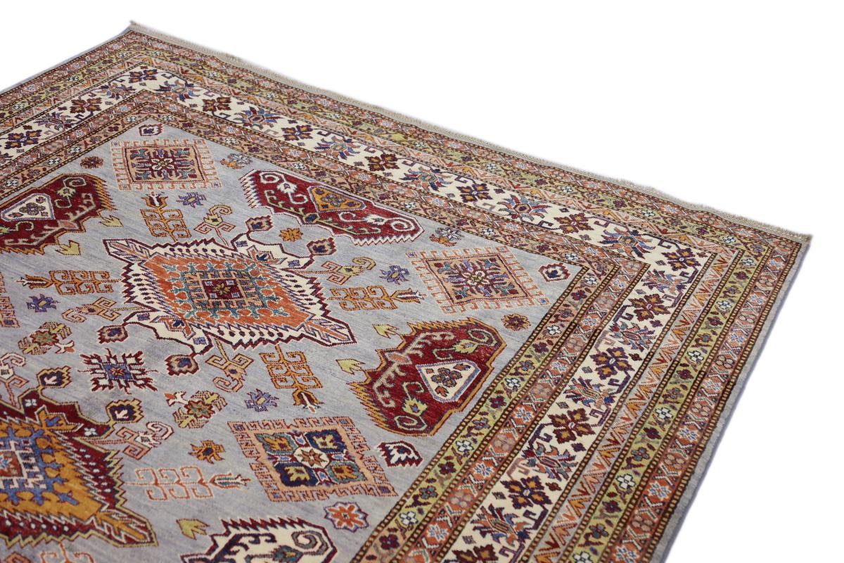 Orientteppich Super Kazak 209x304 5 rechteckig, mm Handgeknüpfter Orientteppich, Höhe: Trading, Nain