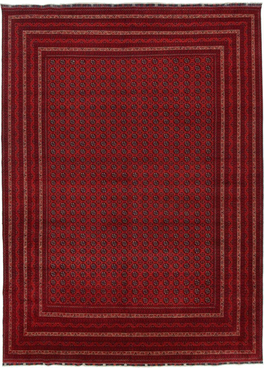 Orientteppich, 253x354 Orientteppich rechteckig, mm Nain 6 Höhe: Afghan Trading, Handgeknüpfter Mauri