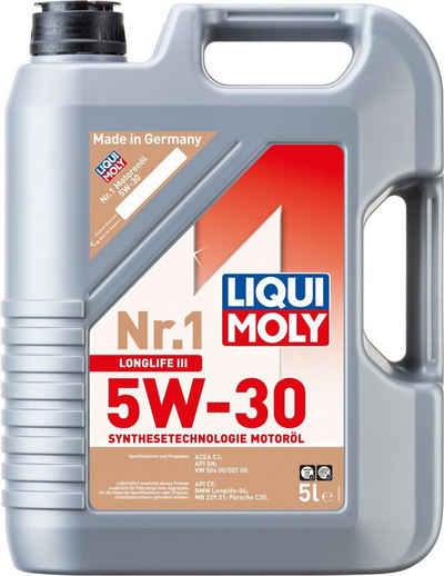 Liqui Moly Universalöl Liqui Moly Motoröl Nr.1 Longlife III 5W-30 5 L