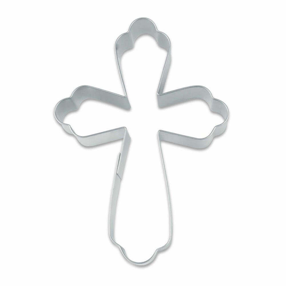 STÄDTER Ausstechform Kreuz 9 cm, Edelstahl