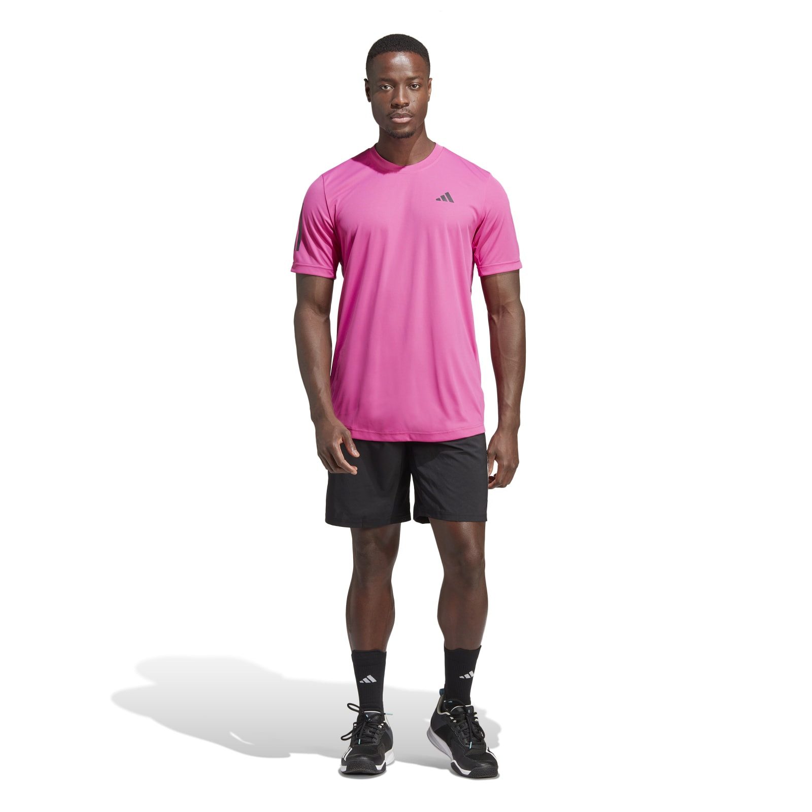 adidas Performance Shorts Tennishose Club 3-Streifen 7inch schwarz Herren