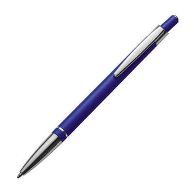 Livepac Office Kugelschreiber 10 Kugelschreiber / aus Metall / slimline / Kugelschreiberfarbe: blau