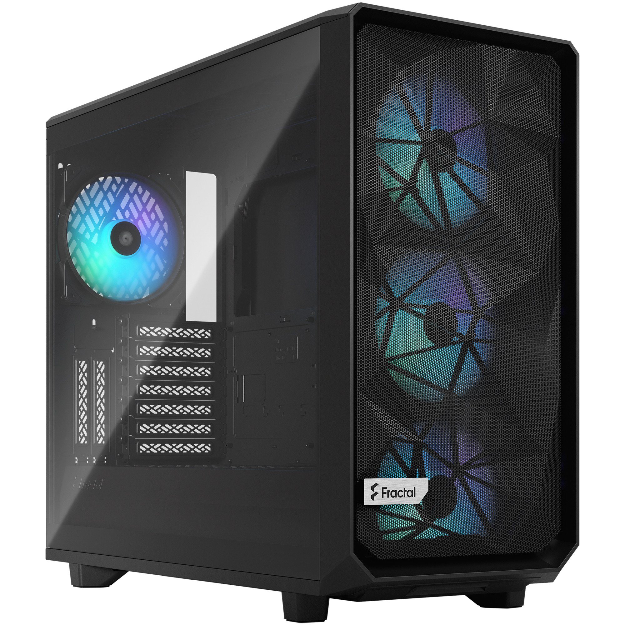 PC-Gehäuse Fractal Design Meshify 2 RGB Black TG Light Tint