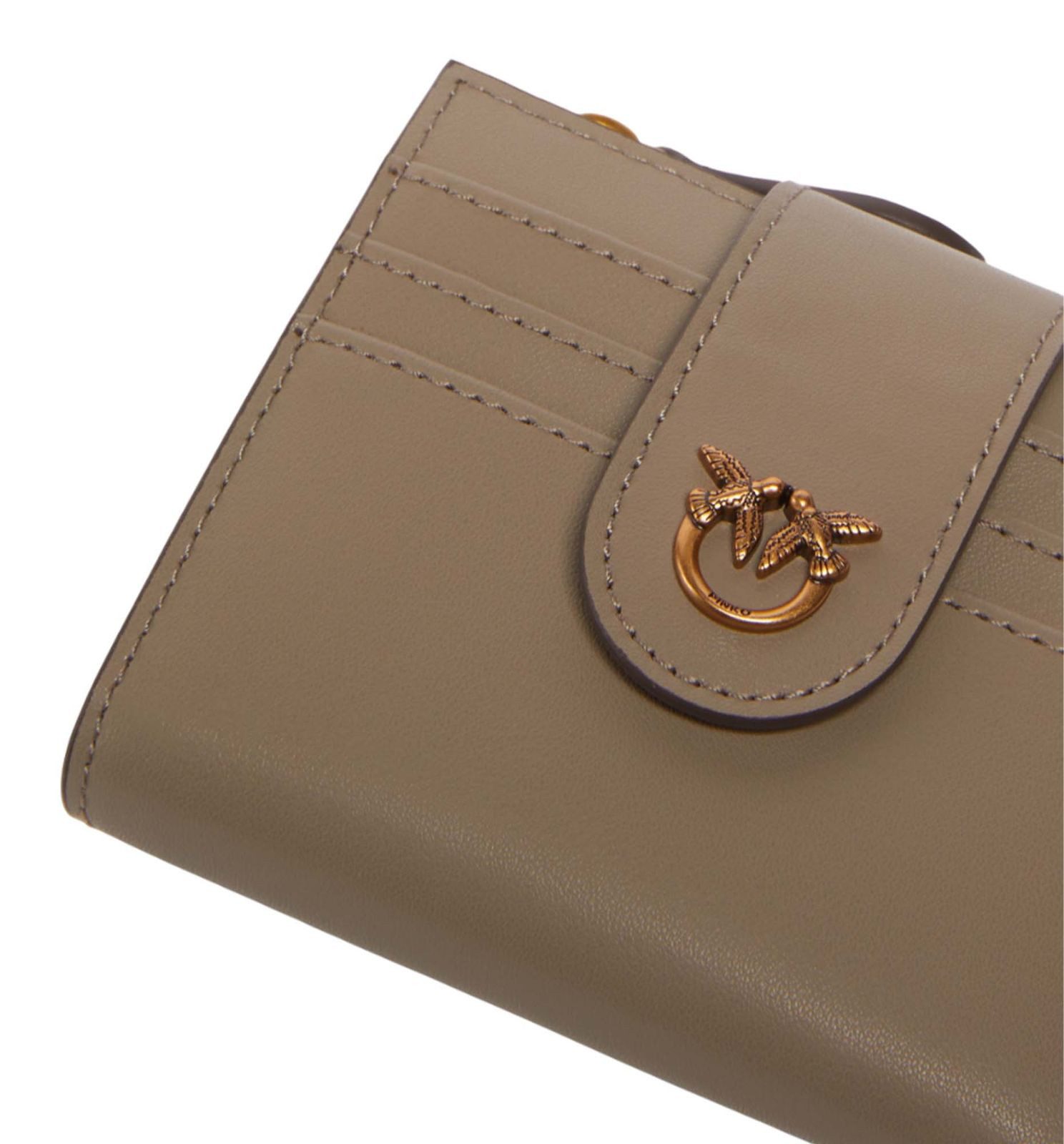 PINKO Geldbörse Multi Purpose Wallet, aus echtem Rindsleder