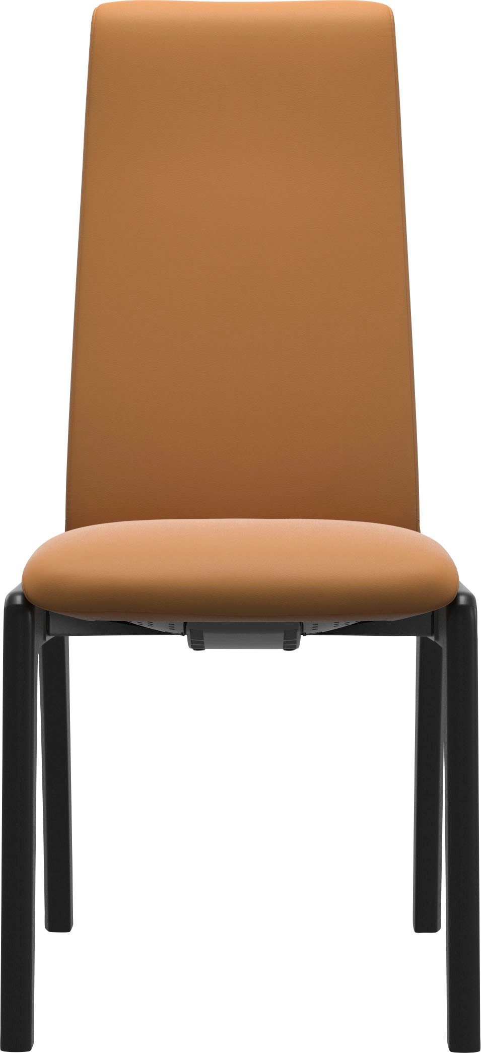 Stressless® Polsterstuhl Laurel, Low Back, Größe L, mit abgerundeten Beinen in Schwarz