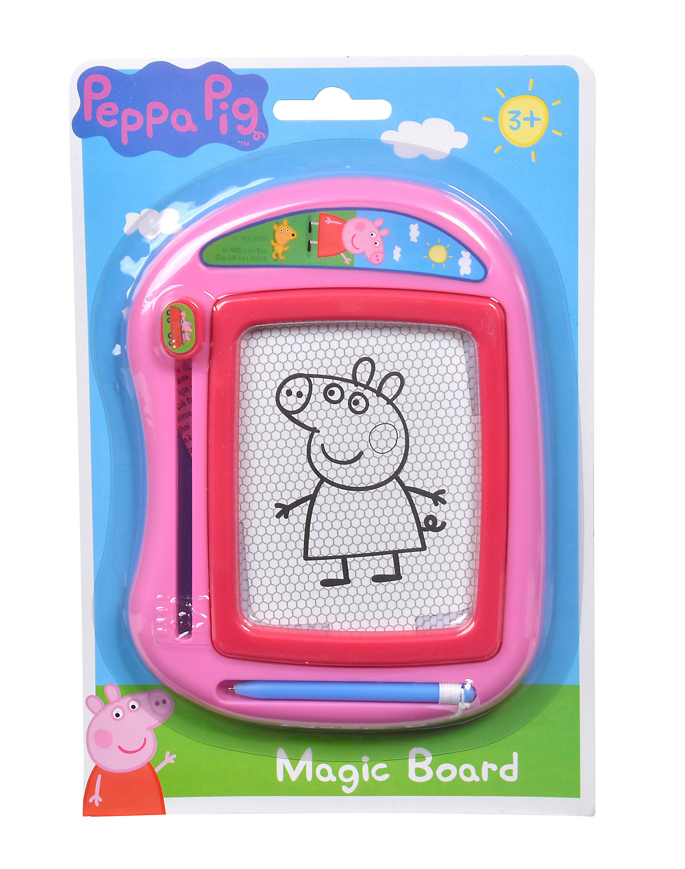 Simba Dickie Magnettafel Magnetische Maltafel Peppa Pig mit Stift
