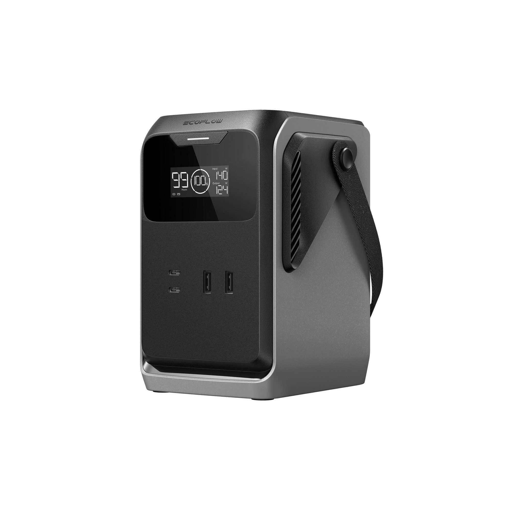 Ecoflow EcoFlow TRAIL 200 DC Tragbare Powerstation 192 Wh 0% MwSt. Stromspeicher 0% MwSt. (gem. §12, Abs. 3 UstG) 15000 mAh (12,8 V), 192 Wh LiFePO₄-Powerstation mit kompakter Bauweise