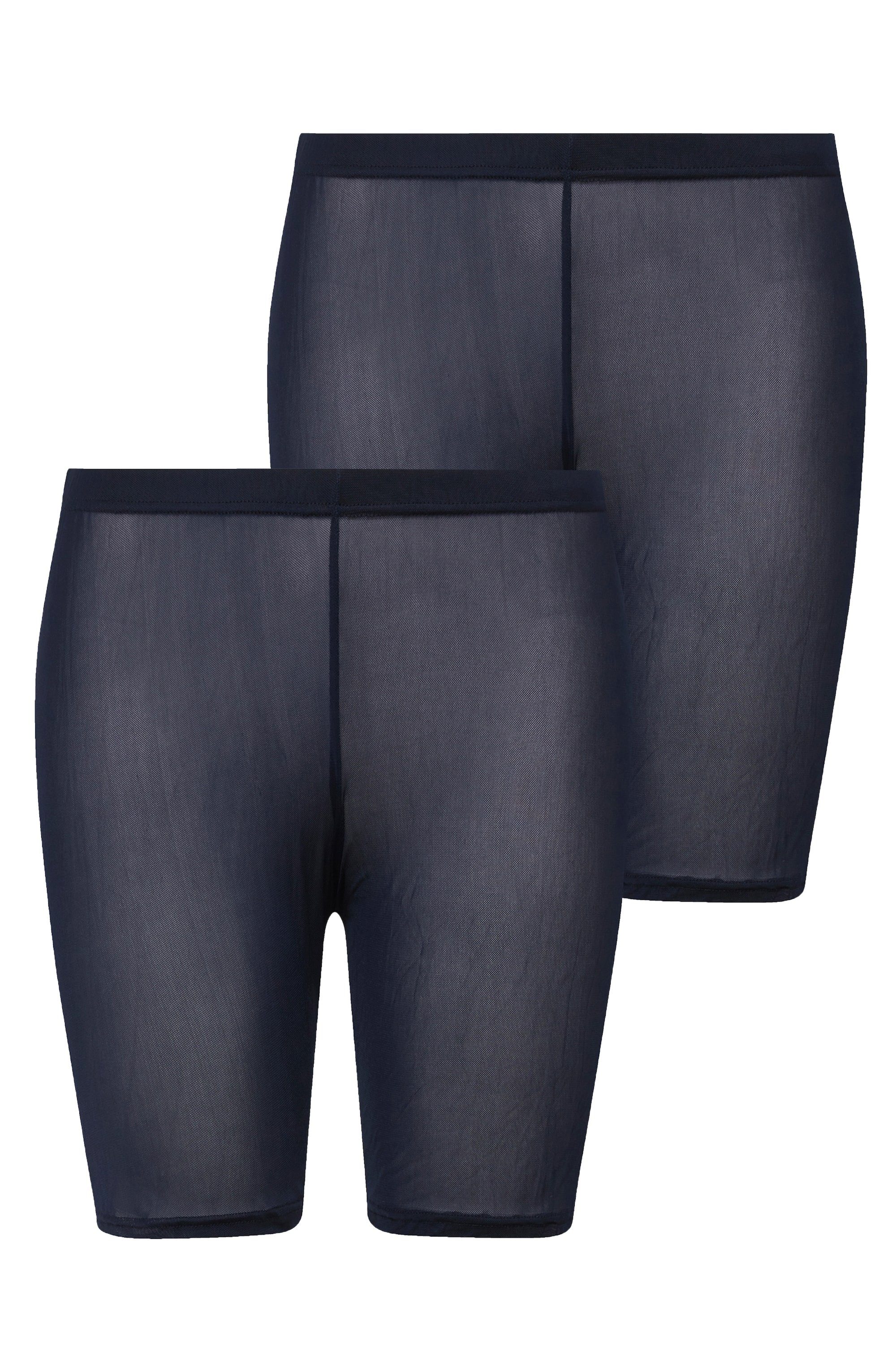 Ulla Popken Feinstrumpfhose Strumpf-Radler Mesh 2er günstig online kaufen
