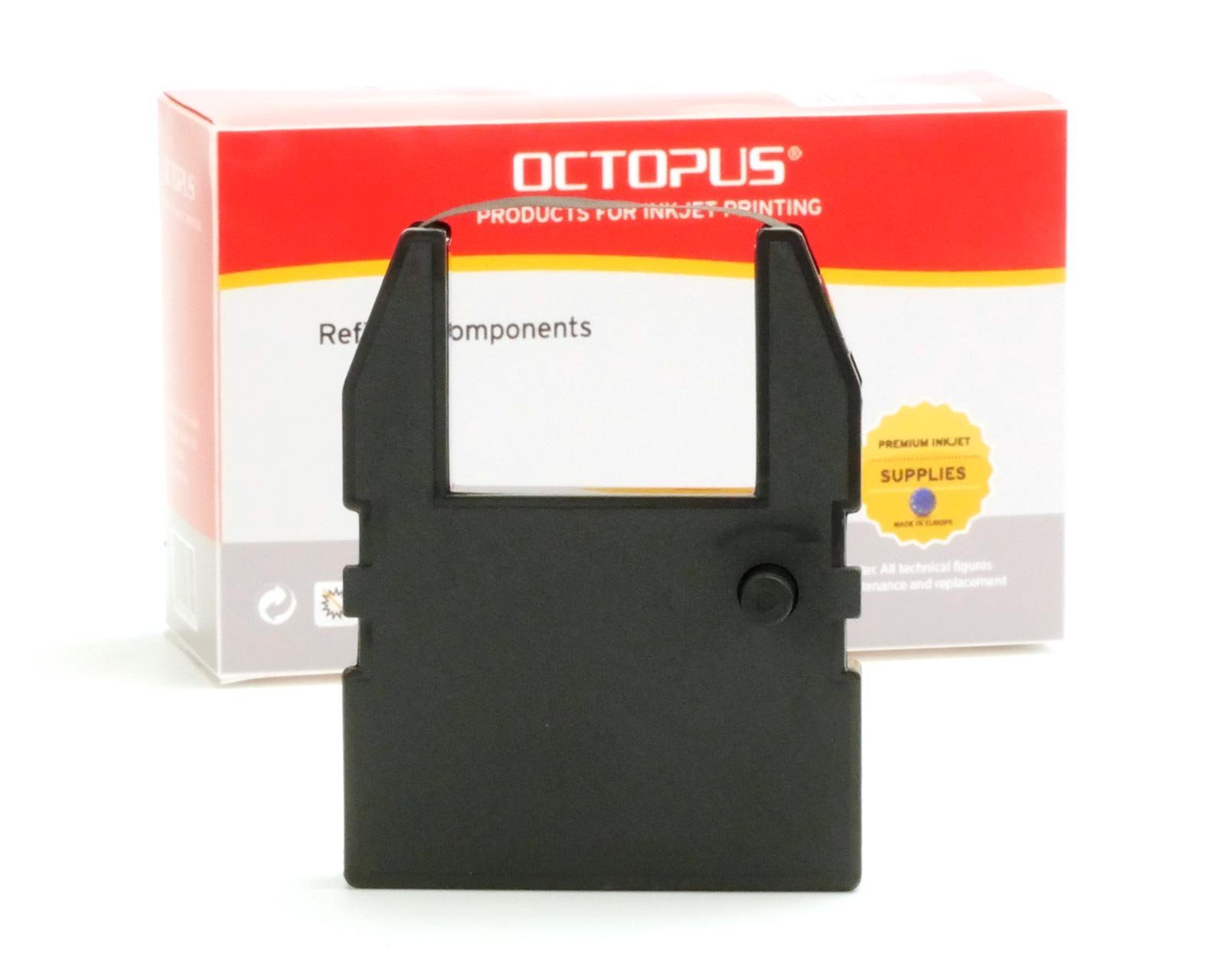 OCTOPUS Beschriftungsband Farbband für Commodore MPS 801, PTR-4000, rechtsdrehend