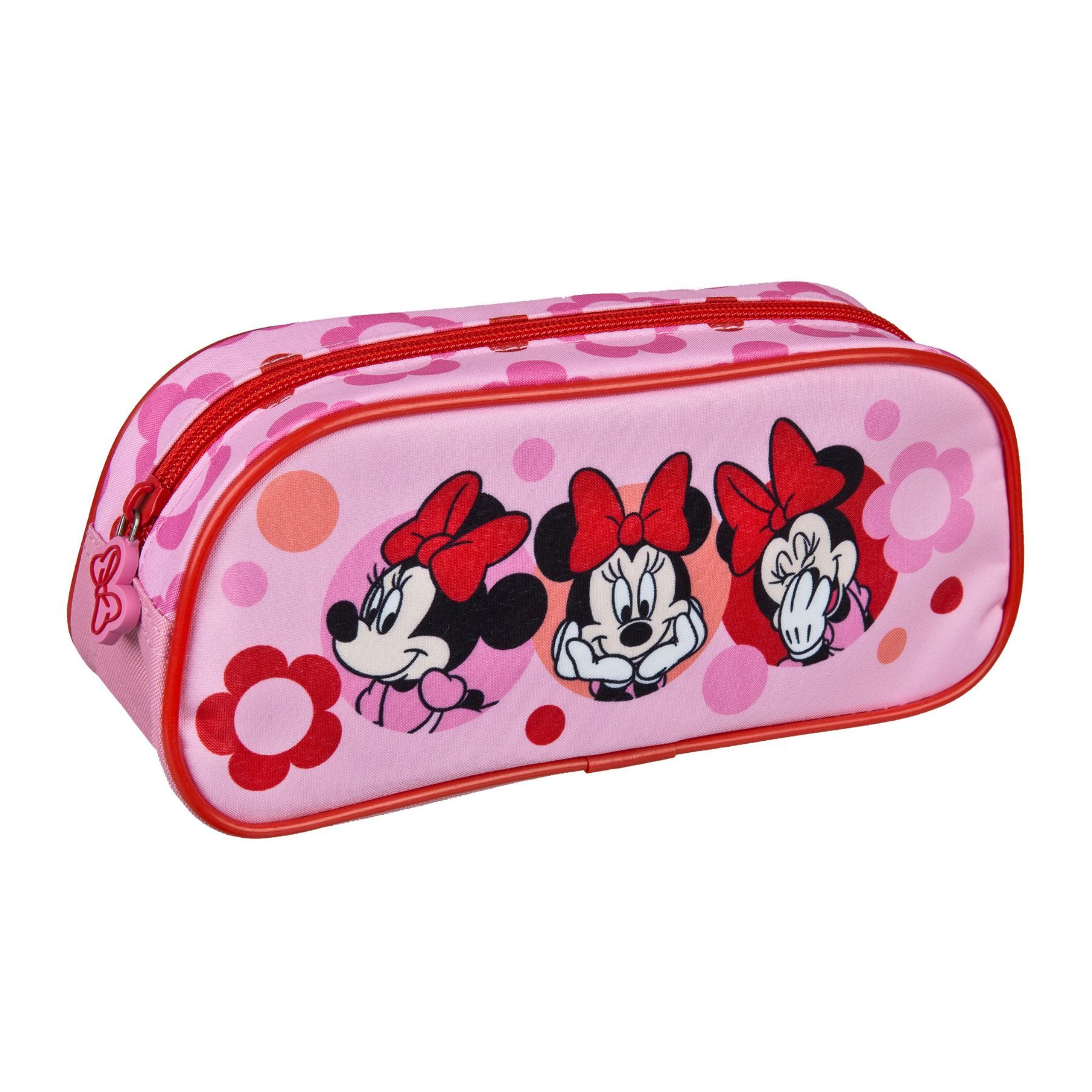 Schreibgeräteetui Minnie Mouse Federmäppchen Schüleretui Kinder Mäppchen